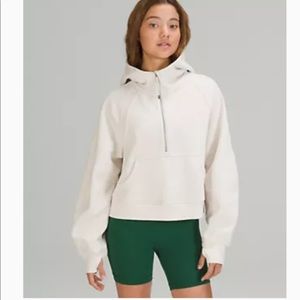 Lululemon Oversized Scuba 1/2 Zip Hoodie
